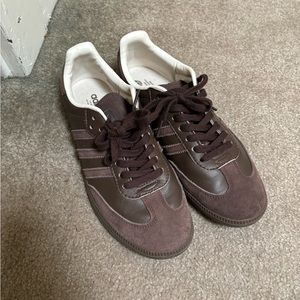 Brown Adidas Sambas